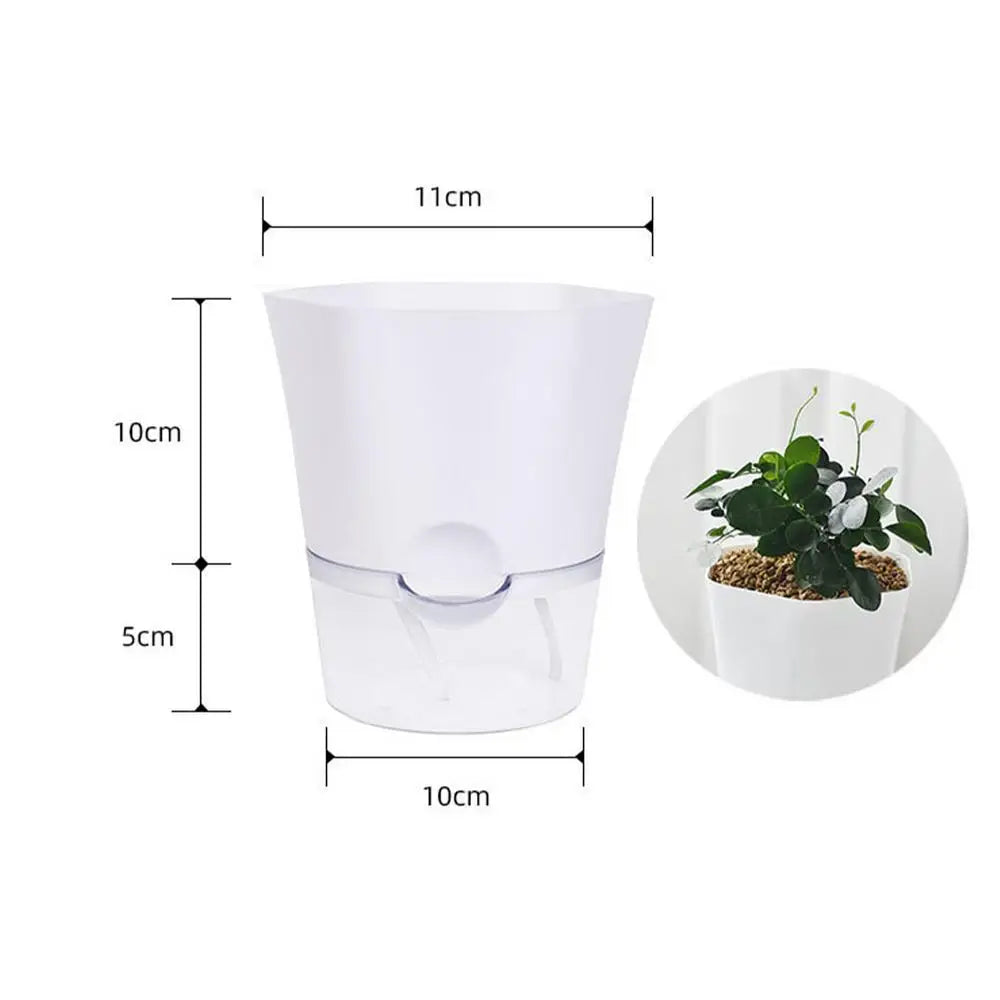 Innovative Lazy Flower Pot Automatic Water-Absorbing Flowerpot
