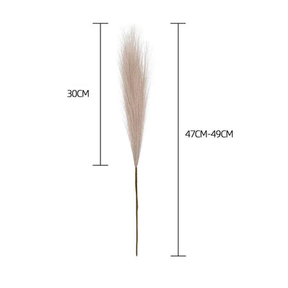 10pcs Artificial Reed Wind Bouquet Imitation Flowers Bohemian