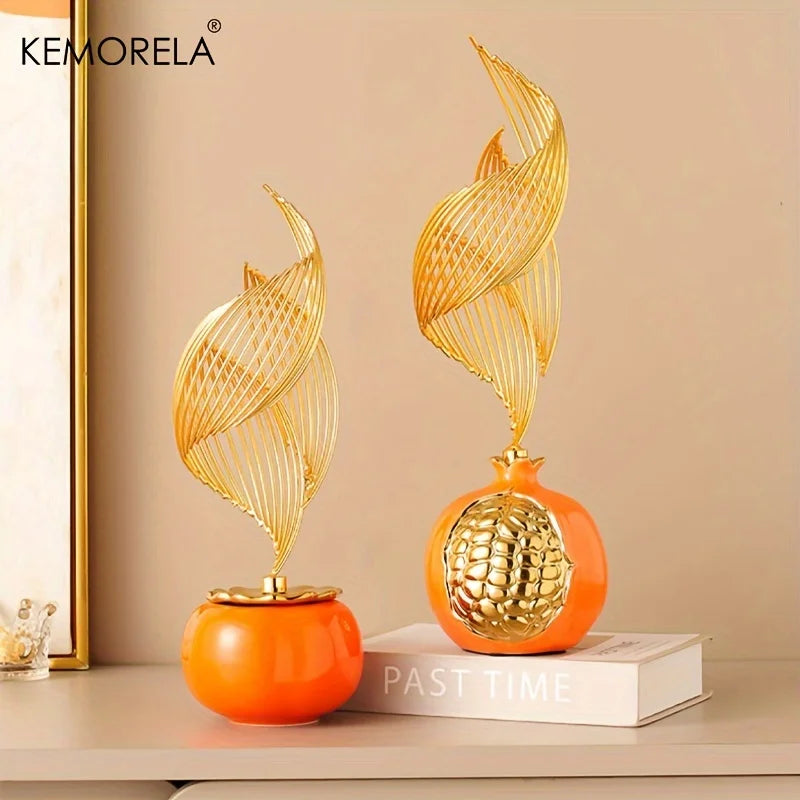 Ceramic Statue Nordic Creative Light Luxury Decoration Sculpture