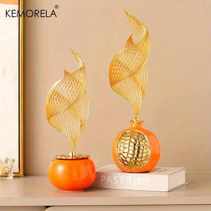 Ceramic Statue Nordic Creative Light Luxury Decoration Sculpture