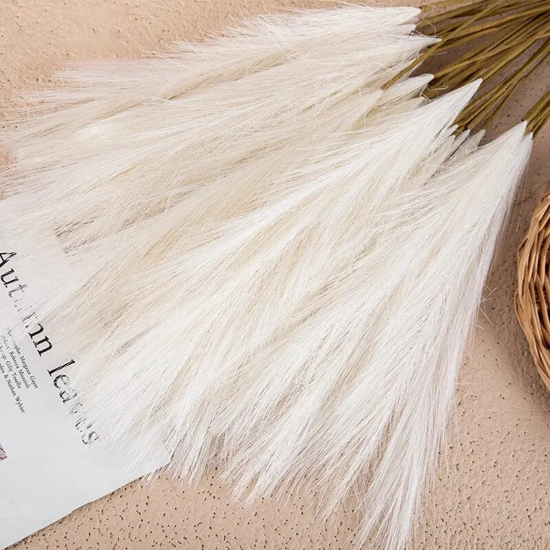 10pcs Artificial Reed Wind Bouquet Imitation Flowers Bohemian