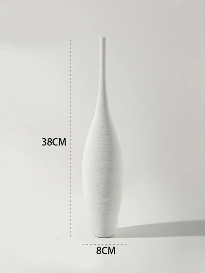 Minimalist Handmade Art Zen Vase Ceramic