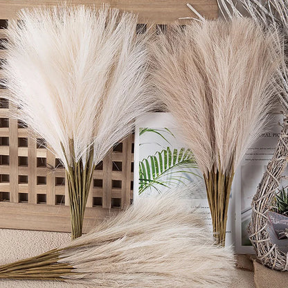 10pcs Artificial Reed Wind Bouquet Imitation Flowers Bohemian