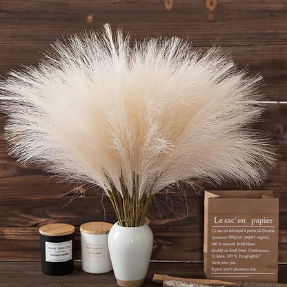 10pcs Artificial Reed Wind Bouquet Imitation Flowers Bohemian