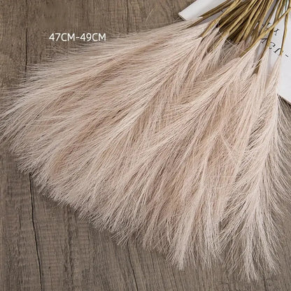 10pcs Artificial Reed Wind Bouquet Imitation Flowers Bohemian