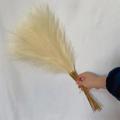 10pcs Artificial Reed Wind Bouquet Imitation Flowers Bohemian