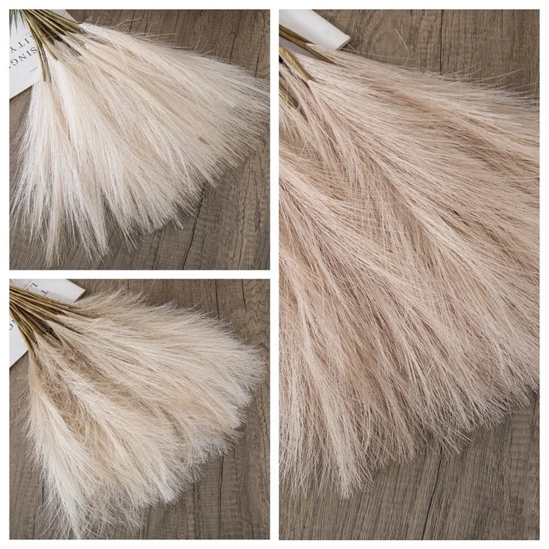 10pcs Artificial Reed Wind Bouquet Imitation Flowers Bohemian