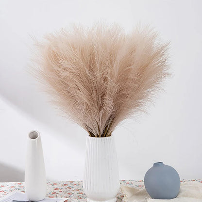 10pcs Artificial Reed Wind Bouquet Imitation Flowers Bohemian
