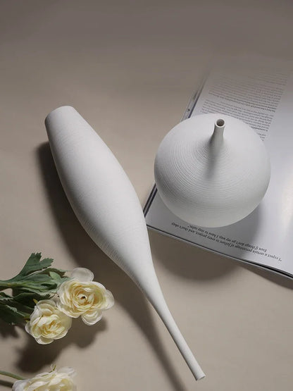 Minimalist Handmade Art Zen Vase Ceramic