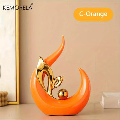 Ceramic Statue Nordic Creative Light Luxury Decoration Sculpture