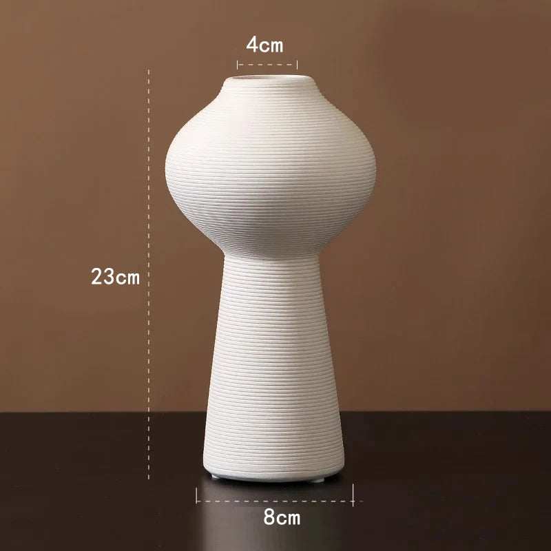 Minimalist Handmade Art Zen Vase Ceramic