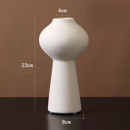 Minimalist Handmade Art Zen Vase Ceramic