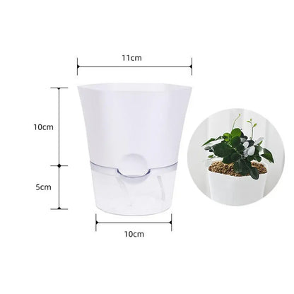 Innovative Lazy Flower Pot Automatic Water-Absorbing Flowerpot